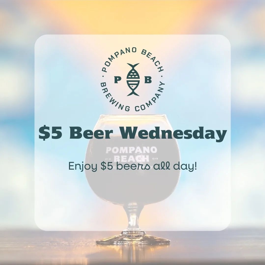 $5 Beer Wednesdays