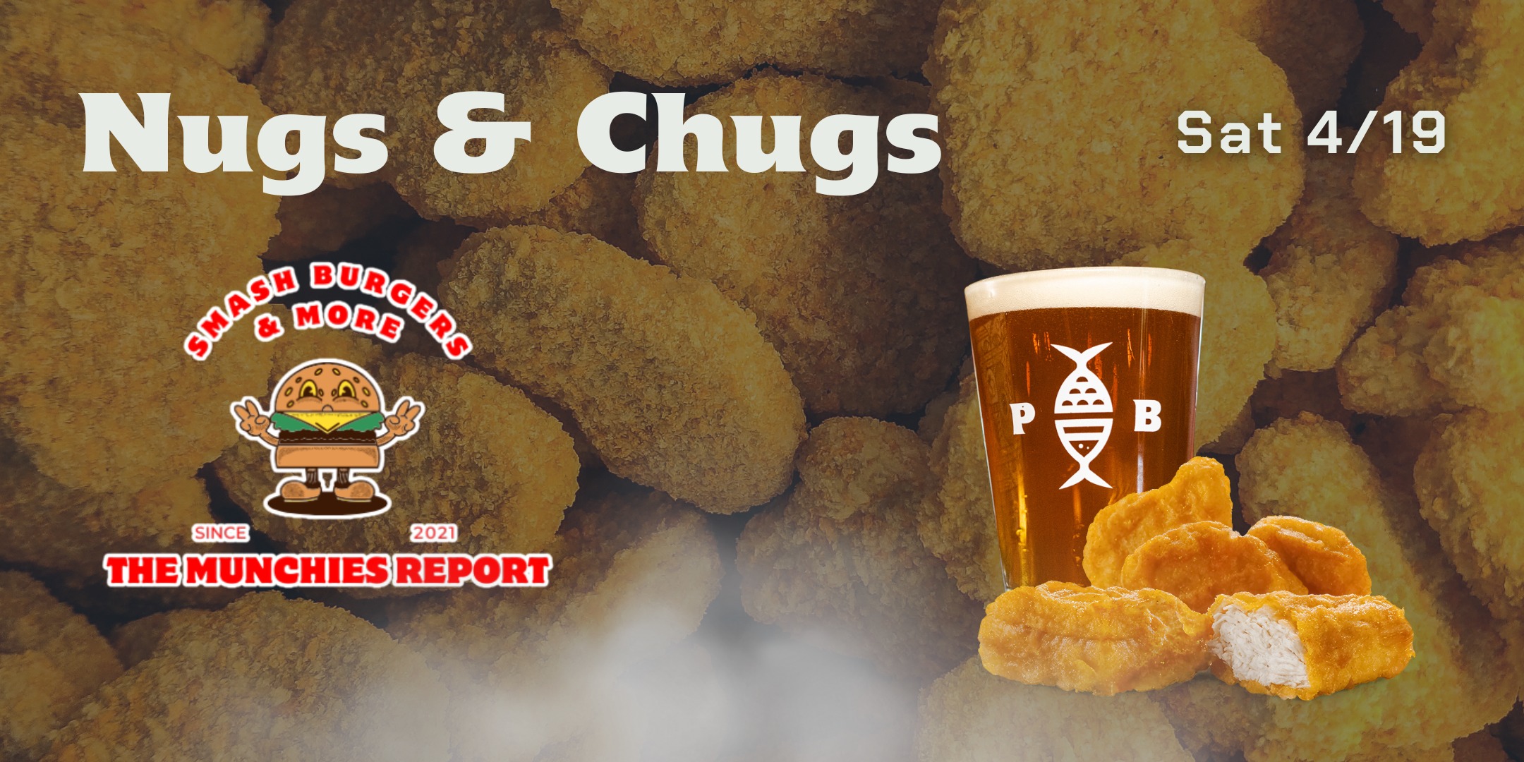 Nugs & Chugs Foodie and Beer Lover Event at Pompano Beach Brewing