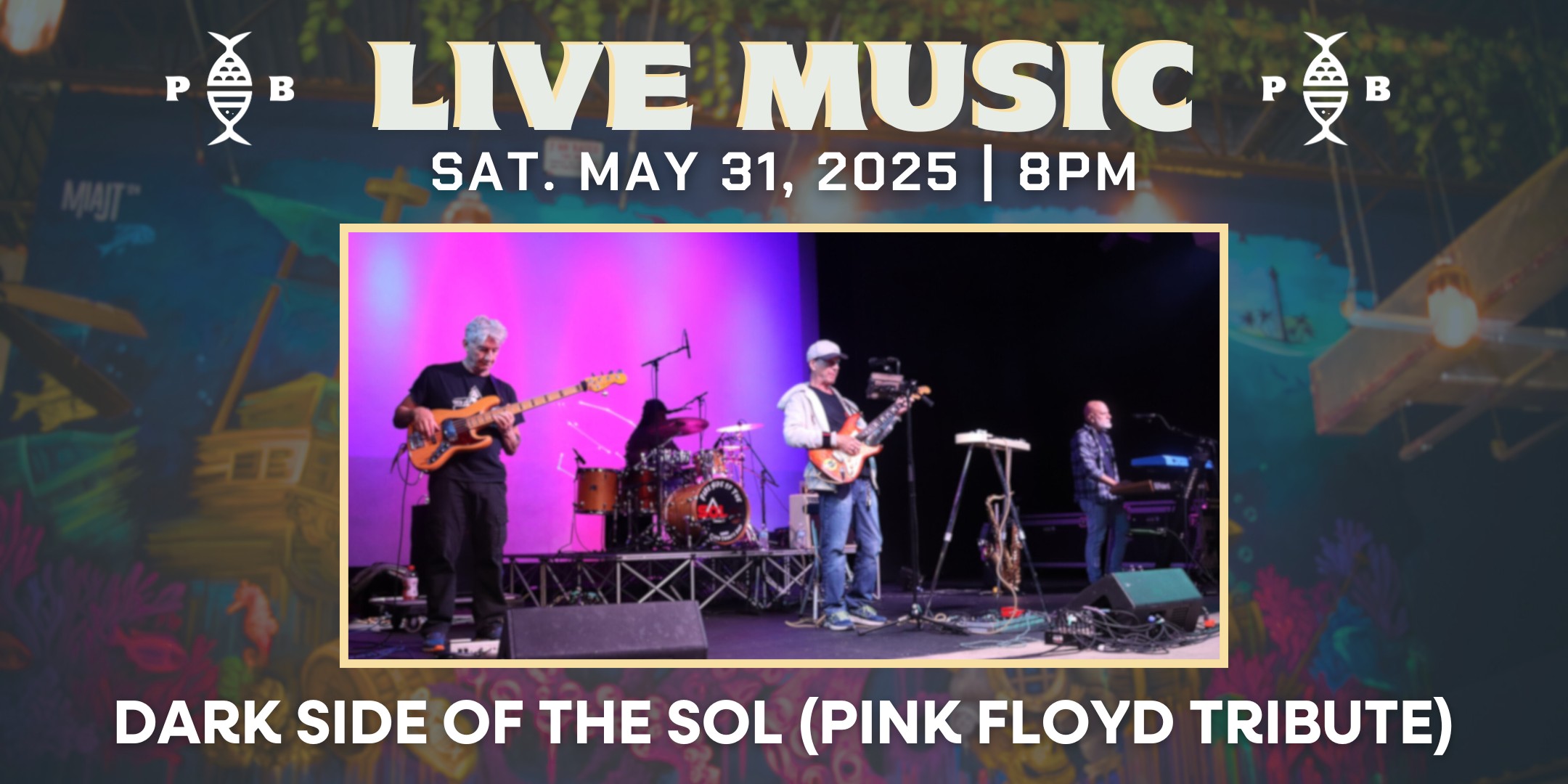 LIVE MUSIC | Dark Side of the SOL (Pink Floyd Tribute Band)