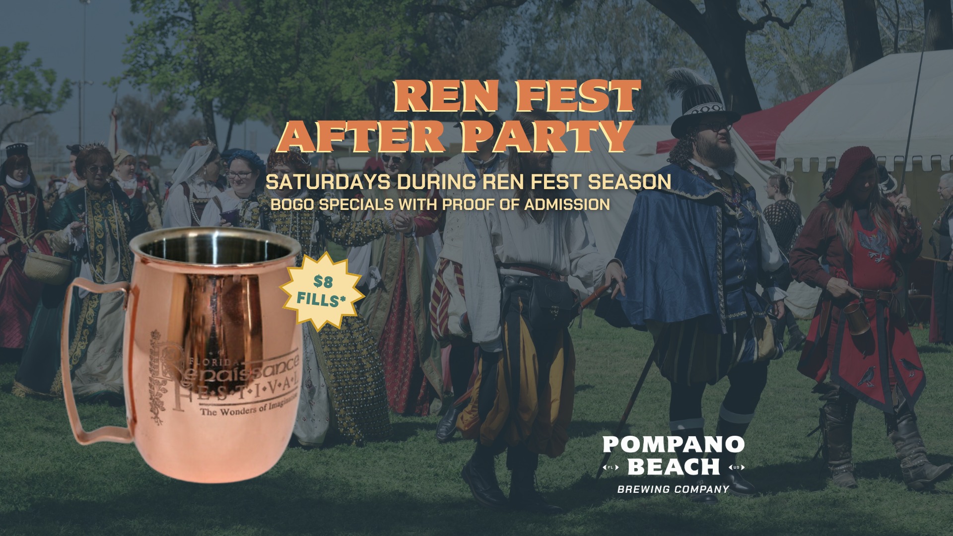 Ren Fest After Party at Pompano Beach Brewing