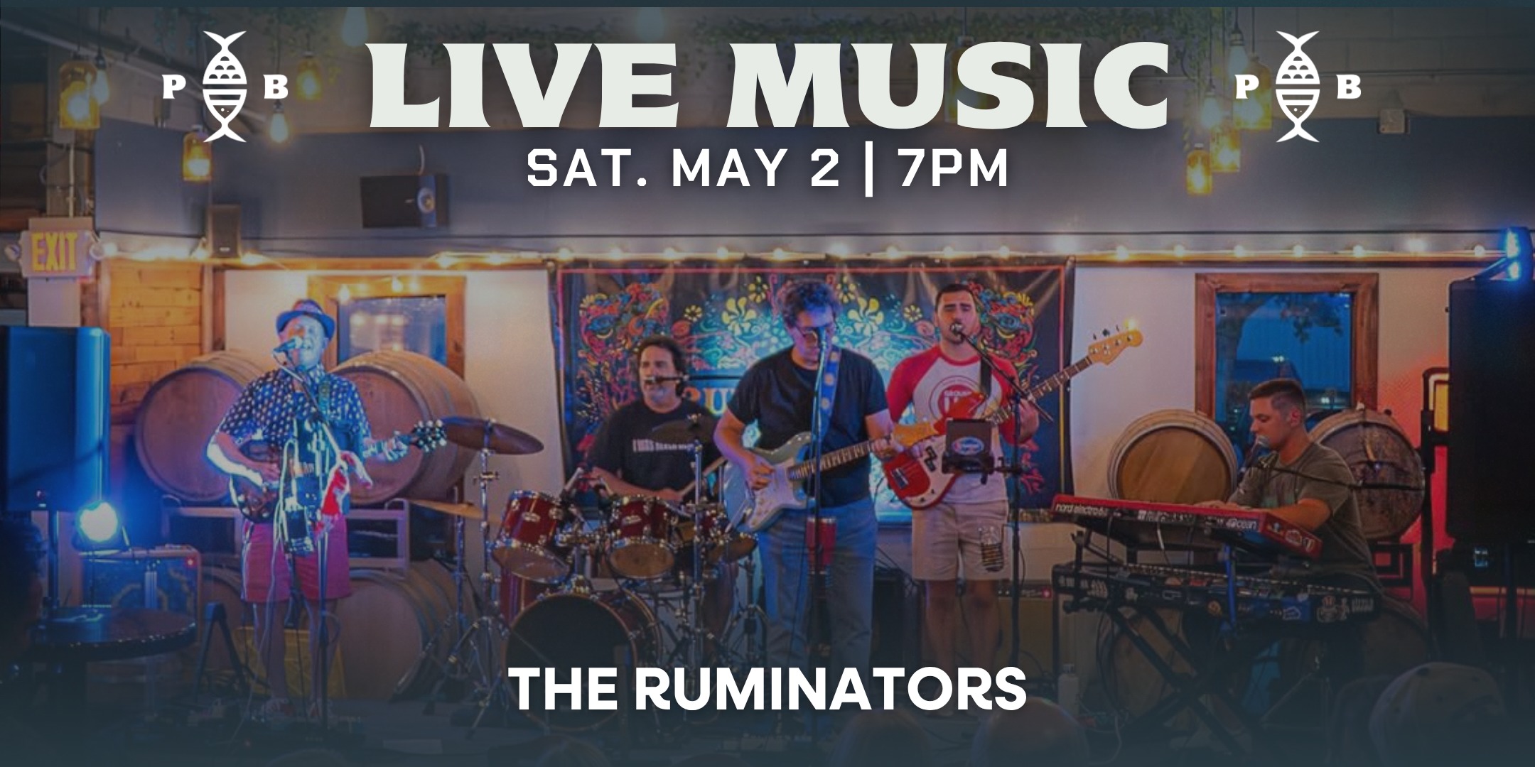 Live Music – The Ruminators at Pompano Beach Brewing