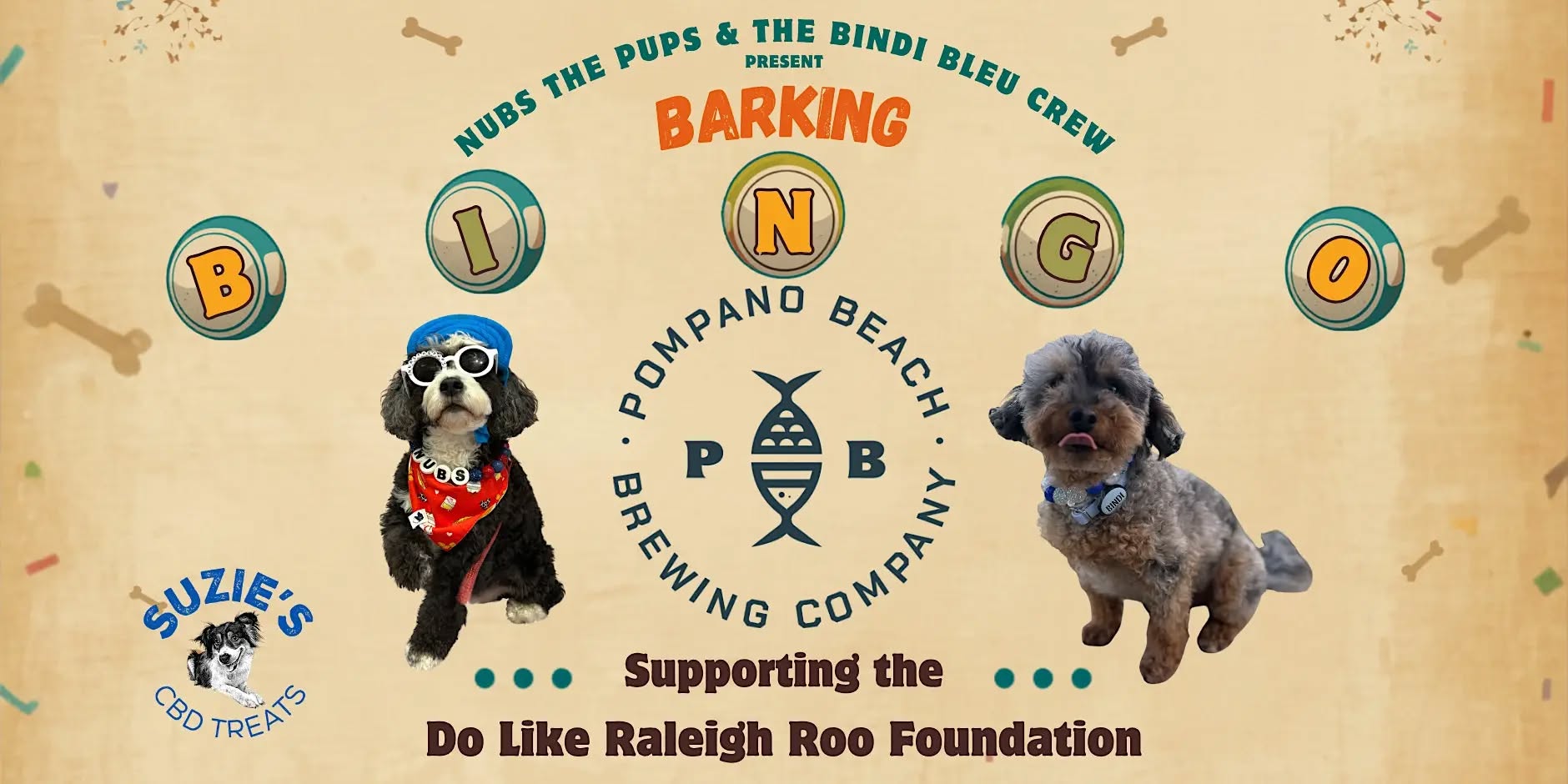 Barking Bingo at Pompano Beach Brewing