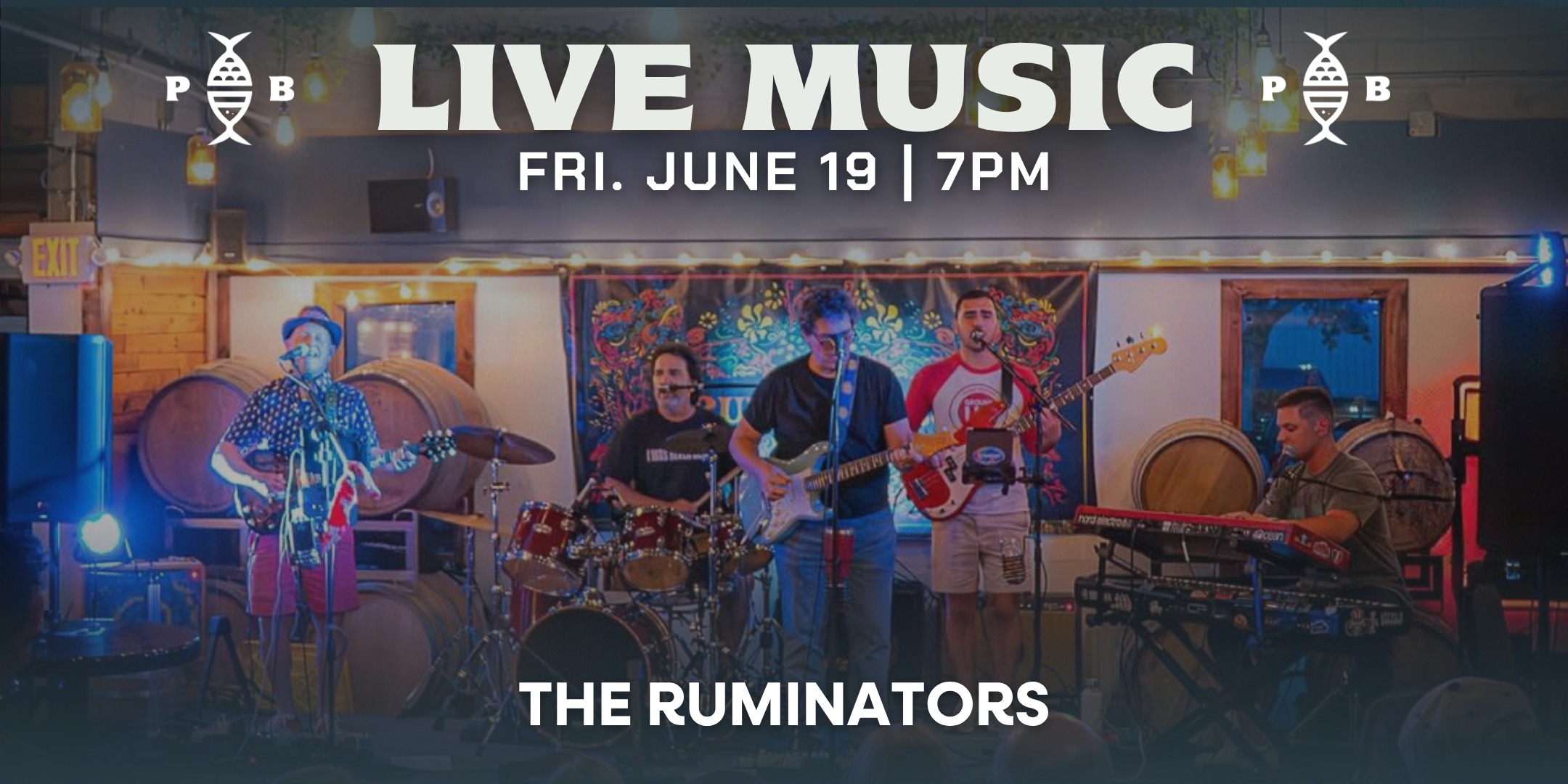 Live Music – The Ruminators at Pompano Beach Brewing