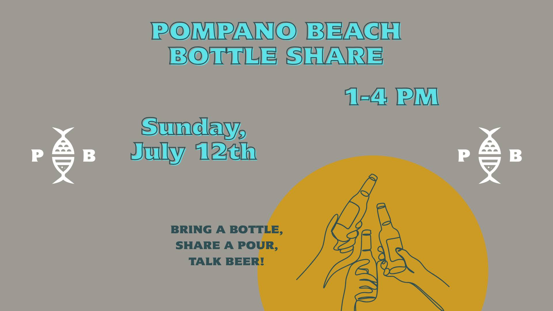 Bottle Share at Pompano Beach Brewing