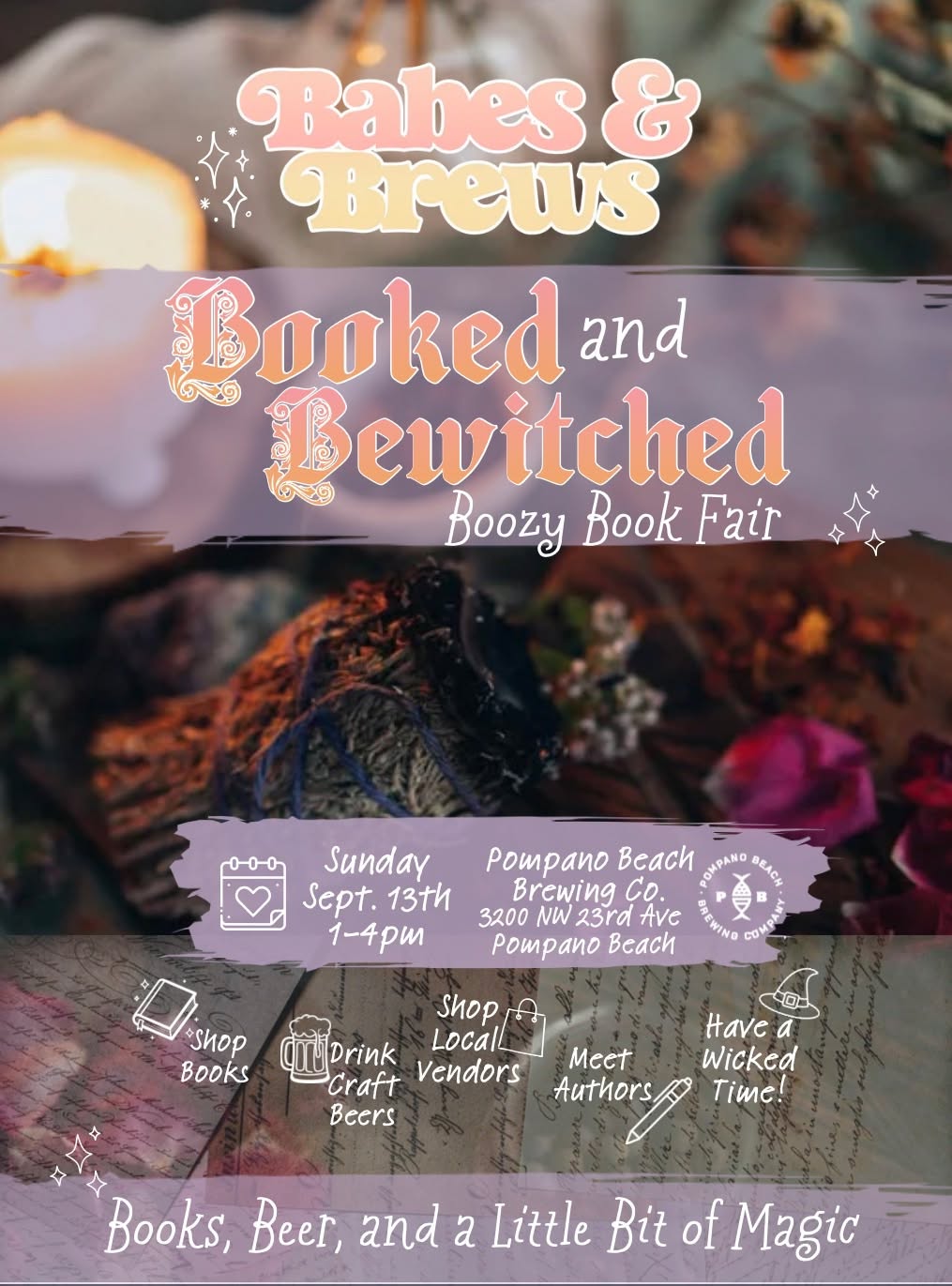 Booked & Bewitched Boozy Book Fair